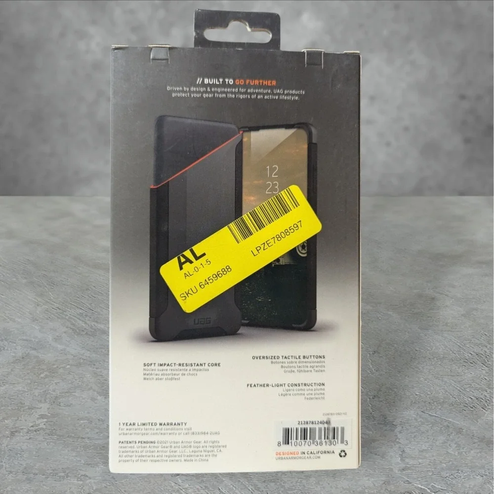 L4. UAG Urban Armor Gear Scout Case for Samsung Galaxy A52s, A52, & A52 5G Black